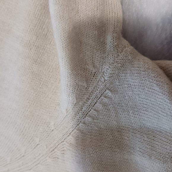 New York & Company Ruffle Front Cardigan Beige M EUC - Picture 13 of 13